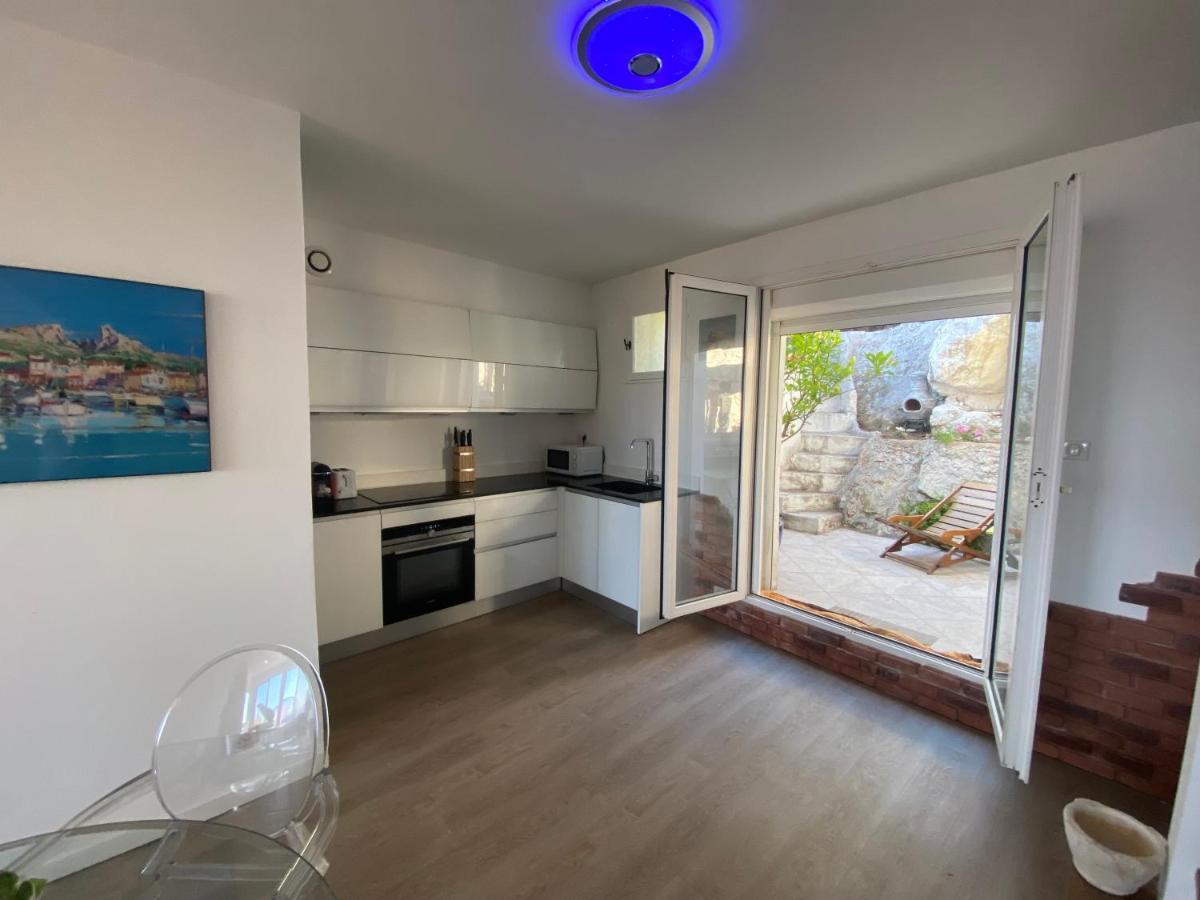 Au Coeur Du Parc National Du Massif Des Calanques, La Flibuste Des Goudes, Maison 2 Chambres, Climatisee, Jardins, Solarium, Proche Plage, Large Vue Mer มาร์กเซย ภายนอก รูปภาพ