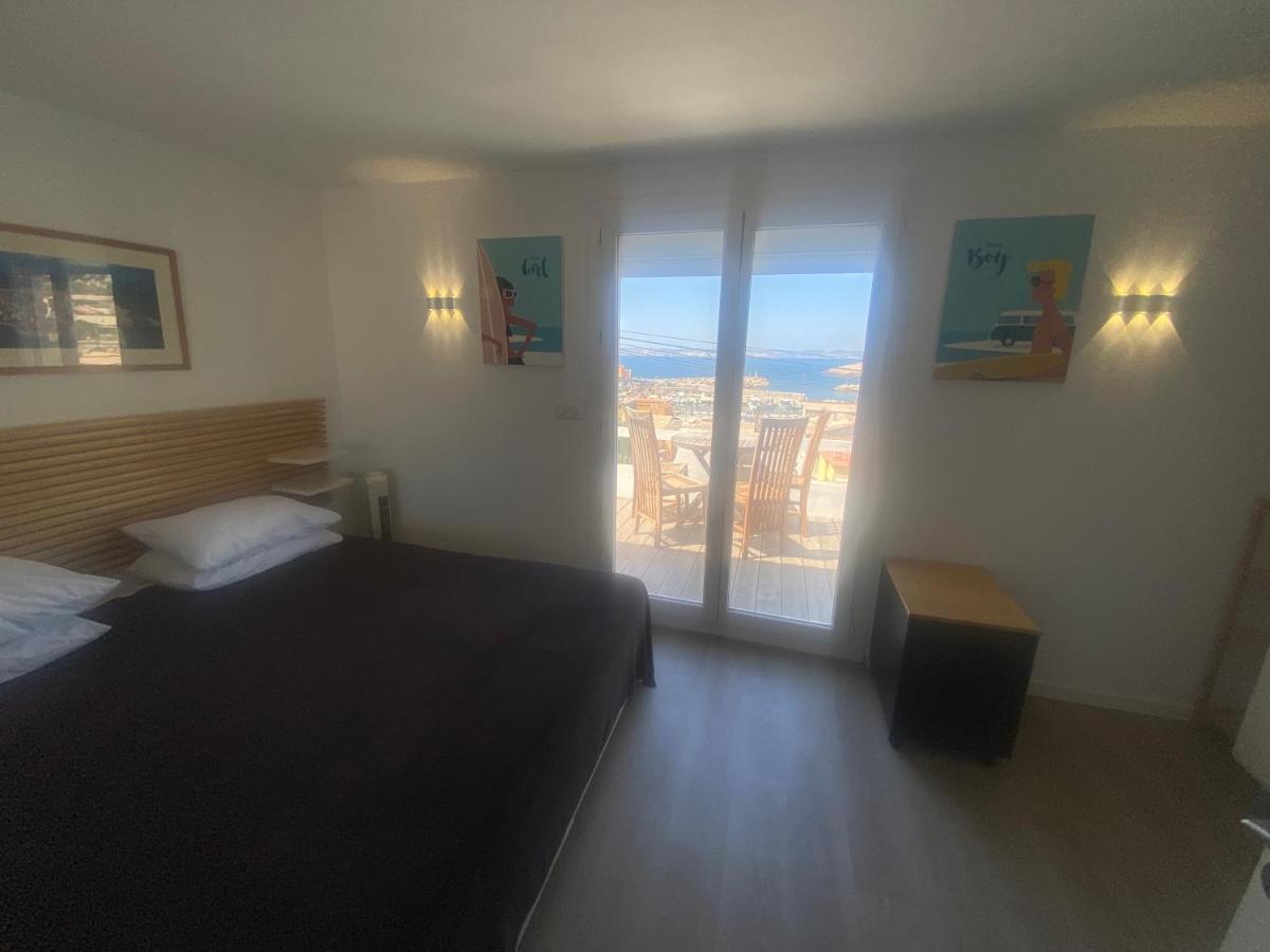 Au Coeur Du Parc National Du Massif Des Calanques, La Flibuste Des Goudes, Maison 2 Chambres, Climatisee, Jardins, Solarium, Proche Plage, Large Vue Mer มาร์กเซย ภายนอก รูปภาพ