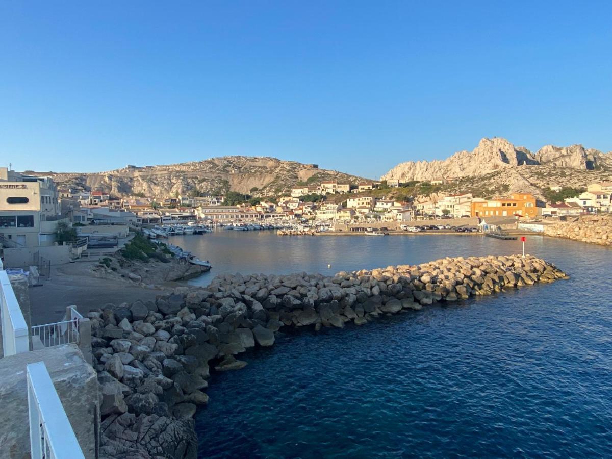 Au Coeur Du Parc National Du Massif Des Calanques, La Flibuste Des Goudes, Maison 2 Chambres, Climatisee, Jardins, Solarium, Proche Plage, Large Vue Mer มาร์กเซย ภายนอก รูปภาพ