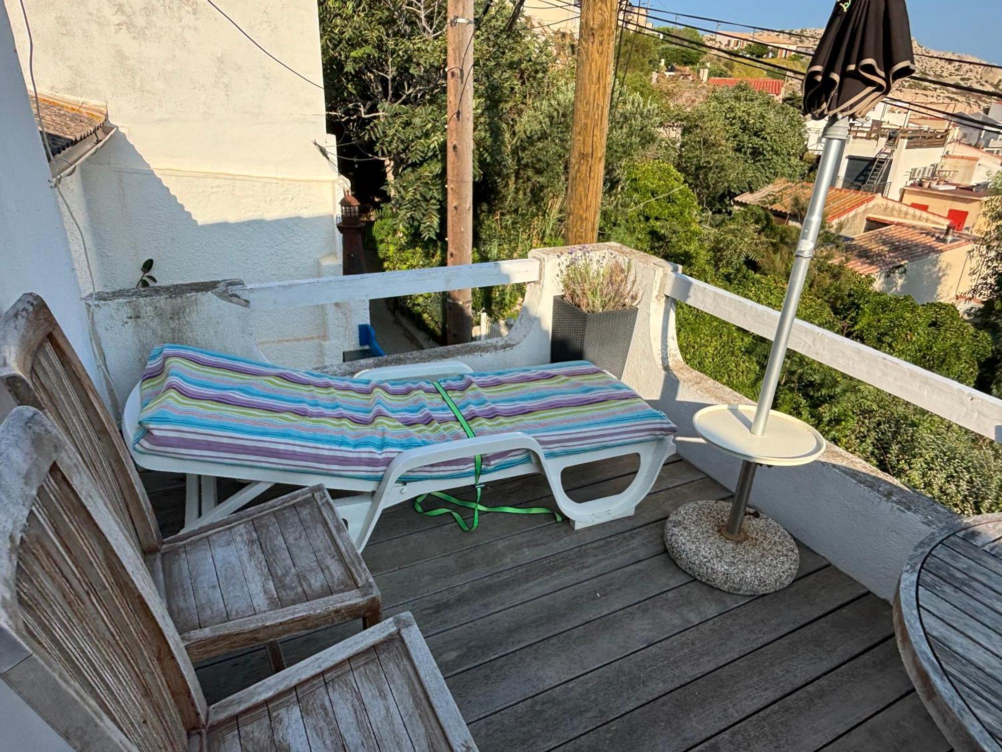Au Coeur Du Parc National Du Massif Des Calanques, La Flibuste Des Goudes, Maison 2 Chambres, Climatisee, Jardins, Solarium, Proche Plage, Large Vue Mer มาร์กเซย ภายนอก รูปภาพ